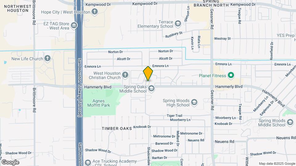 2206 Shadowdale Dr Map and Location Details