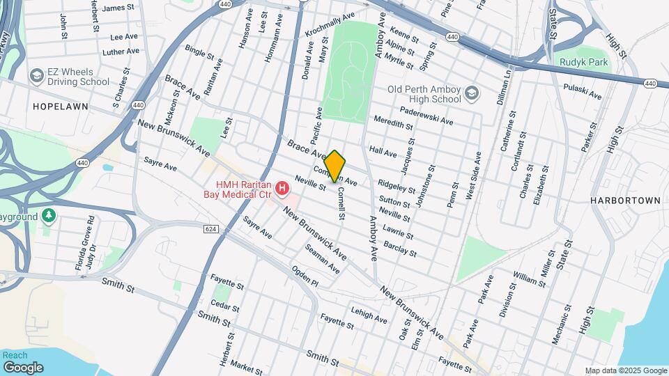 438 Neville St Map and Location Details