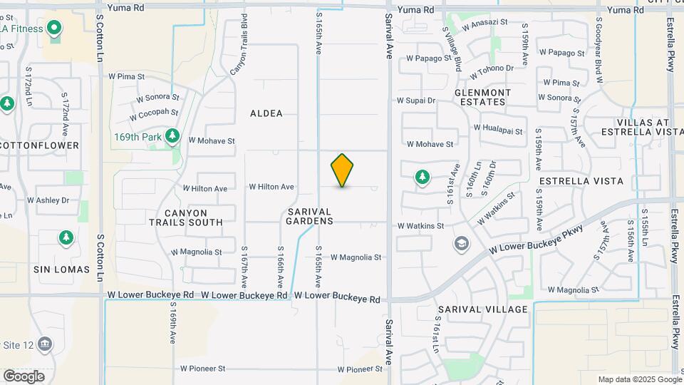 16433 W Hilton Ave Map and Location Details