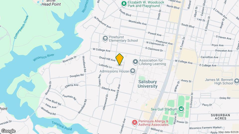 421 Loblolly Ln Map and Location Details