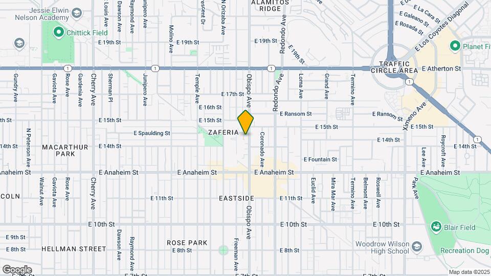 1431 Obispo Ave Mapa y Detalles de la Ubicación