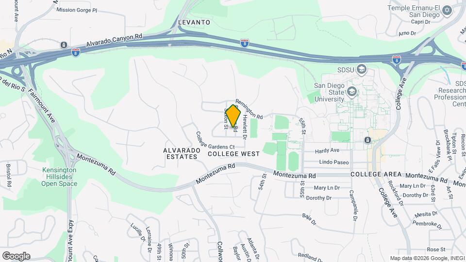 5310 Redding Rd Map and Location Details