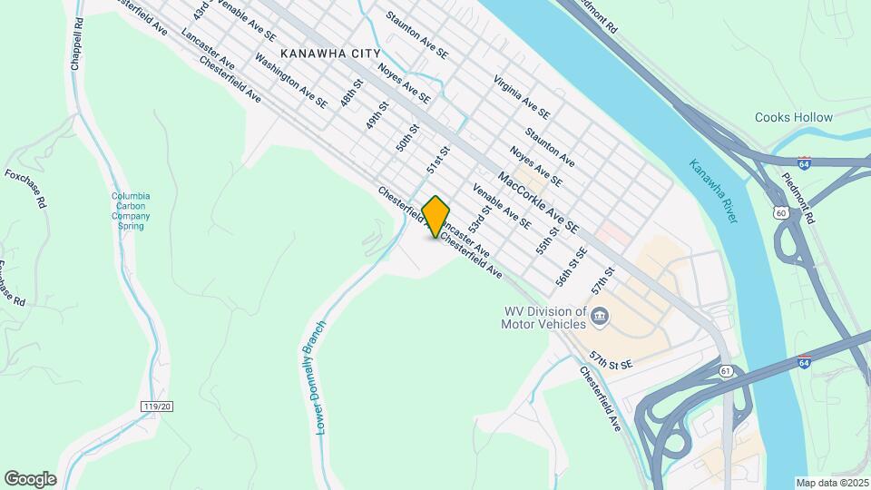5233 Chesterfield Ave Map and Location Details
