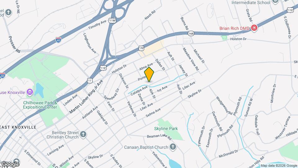 4009 Catalpa Ave Mapa y Detalles de la Ubicación