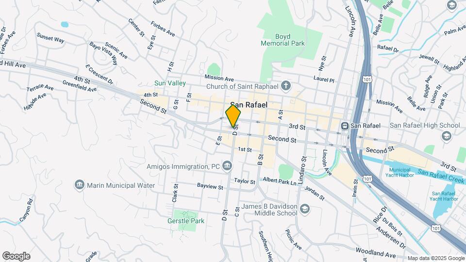 1400 2nd Map and Location Details