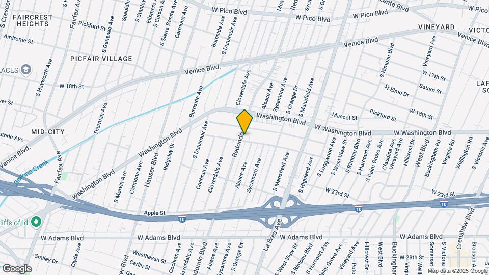 2032 S Redondo Blvd Map and Location Details
