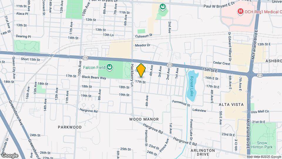 1624 5th Ave Map and Location Details