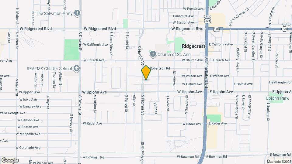 432 W Haloid Ave, Unit B Map and Location Details