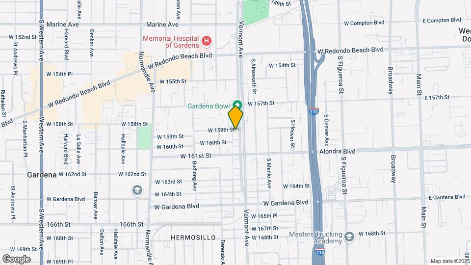 159th St Map and Location Details