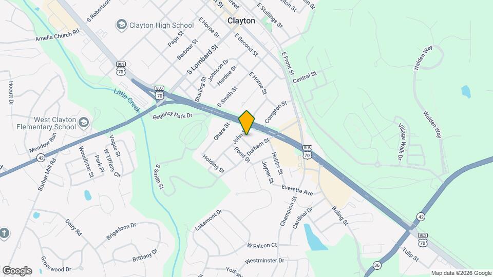 704 Joyner St Map and Location Details