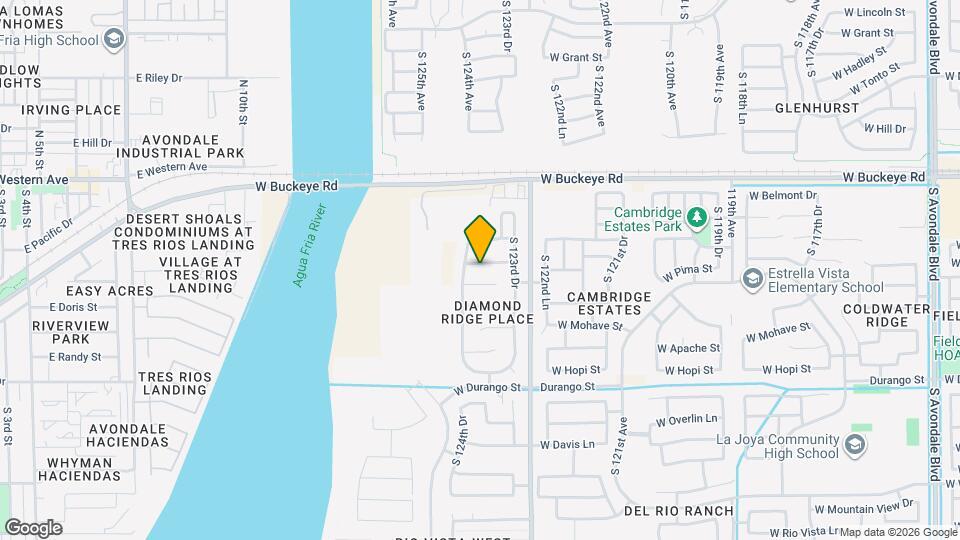 12417 W Yuma St Map and Location Details