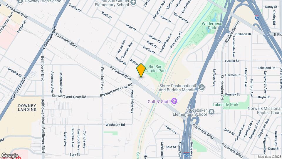 11118 Newville Ave Map and Location Details