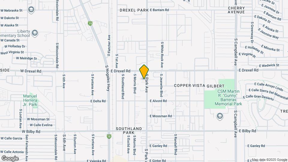 5752 S Park Ave Map and Location Details