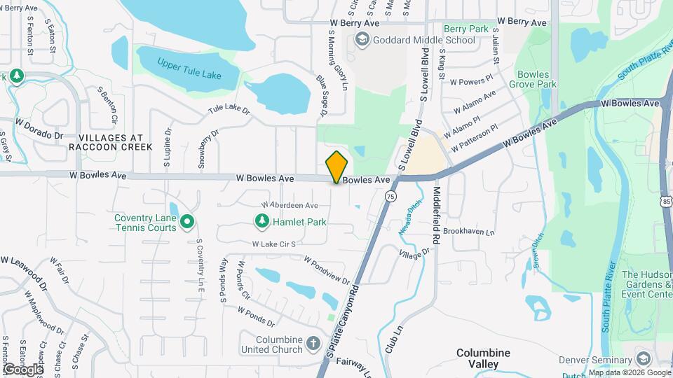 5940 S Cimarron Way Map and Location Details