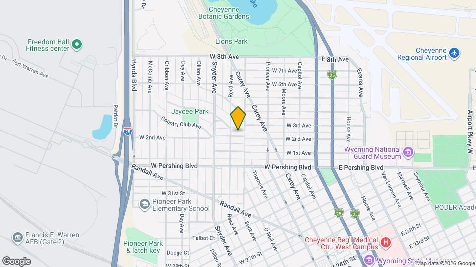 710 W 2nd Ave Map and Location Details