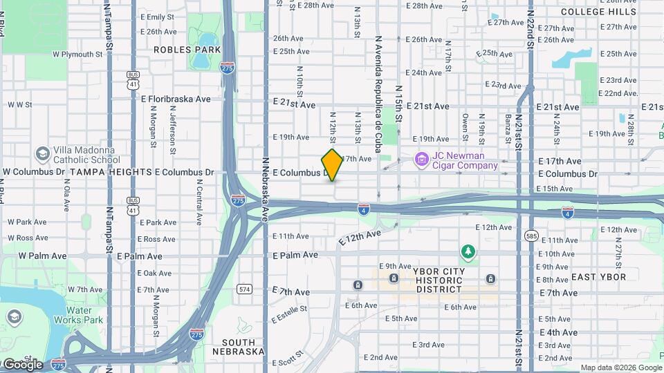 2516 N 12th St Map and Location Details