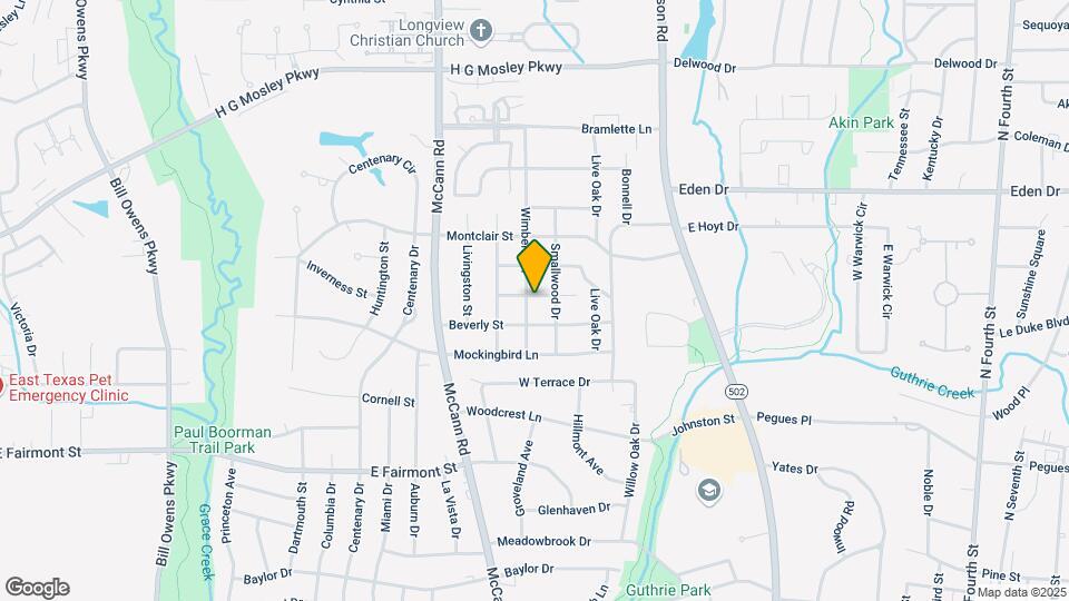 1810 Wimberly St Map and Location Details
