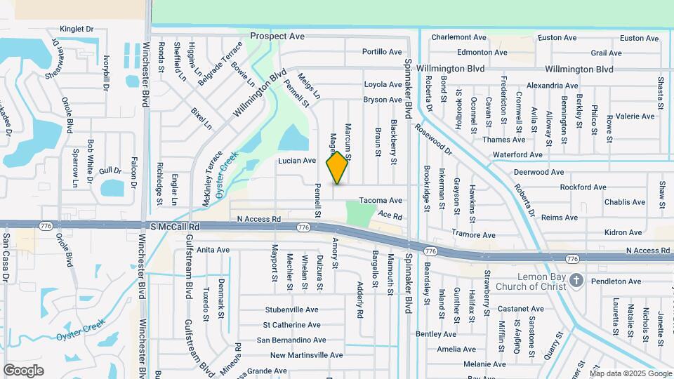 9387 Brewton Ave Map and Location Details