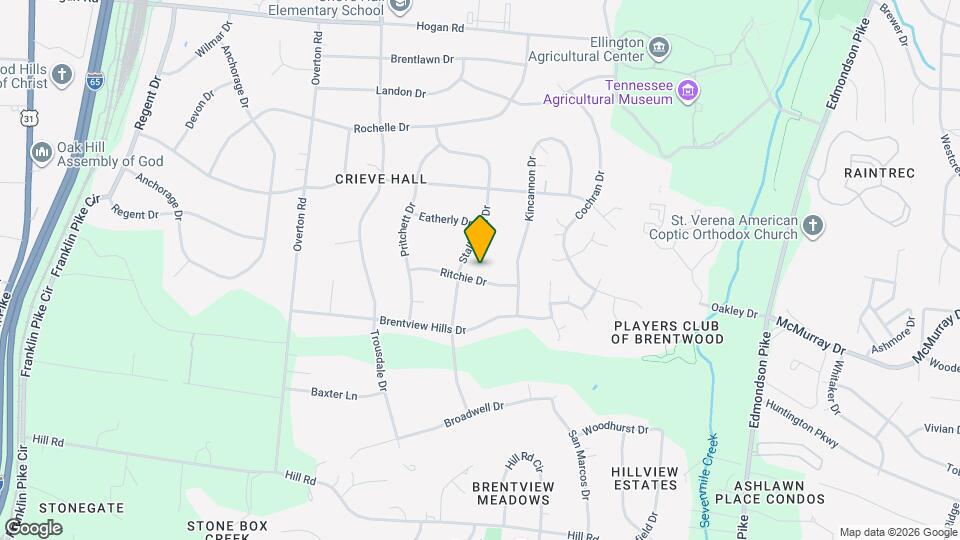 406 Ritchie Dr Map and Location Details