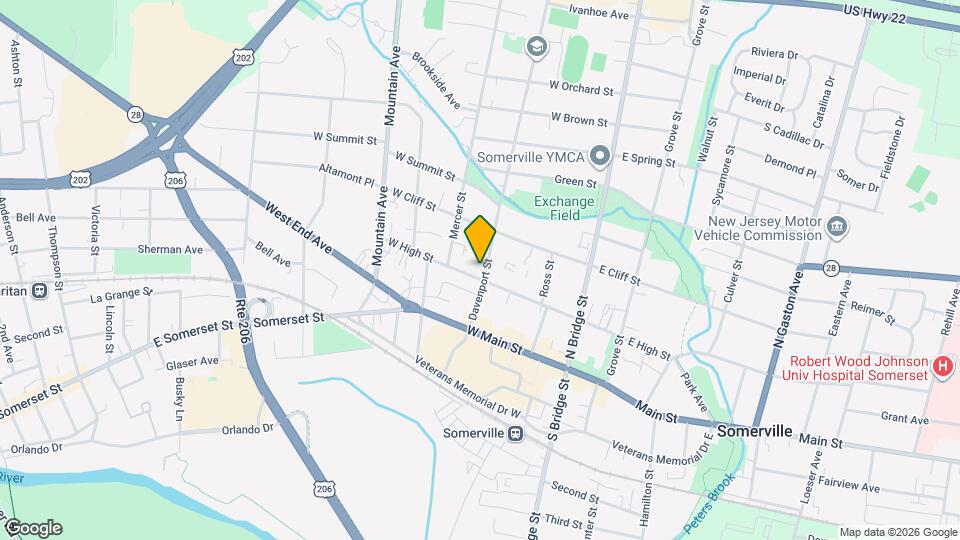 104 W High St Mapa y Detalles de la Ubicación