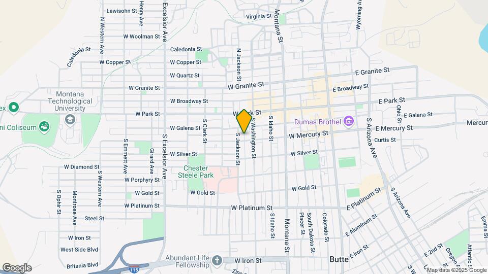 423-425 W Mercury St Map and Location Details