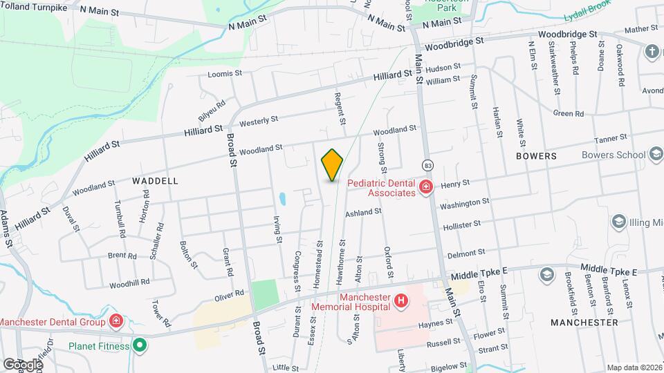 177 Homestead St Map and Location Details