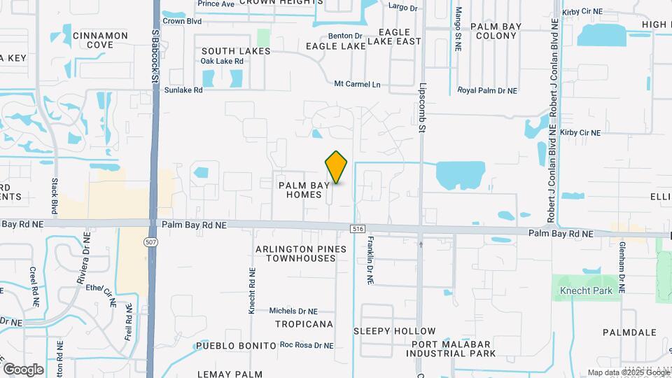 1712 Manor Dr NE Map and Location Details