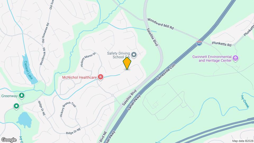 3522 Valley Haven Ct Map and Location Details