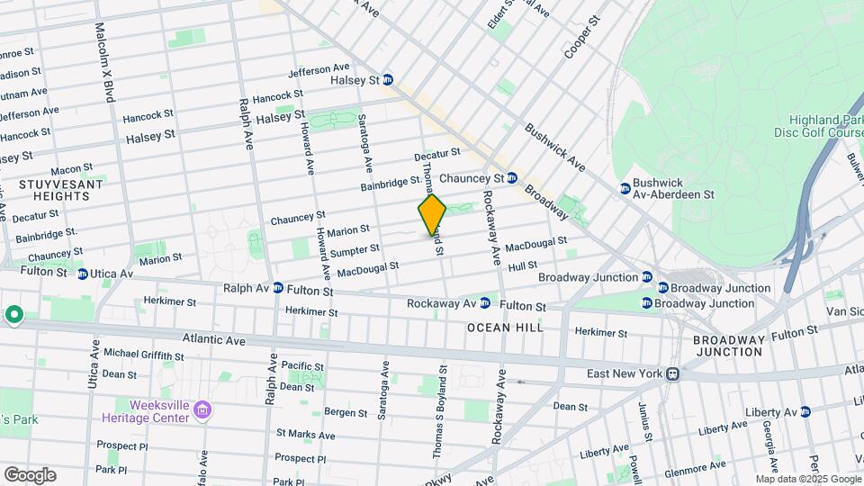 122 Thomas S Boyland St Mapa y Detalles de la Ubicación