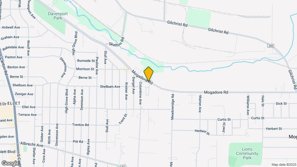 3202 Mogadore Rd Map and Location Details