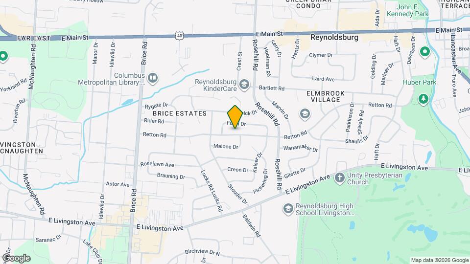 6558 Retton Rd Map and Location Details