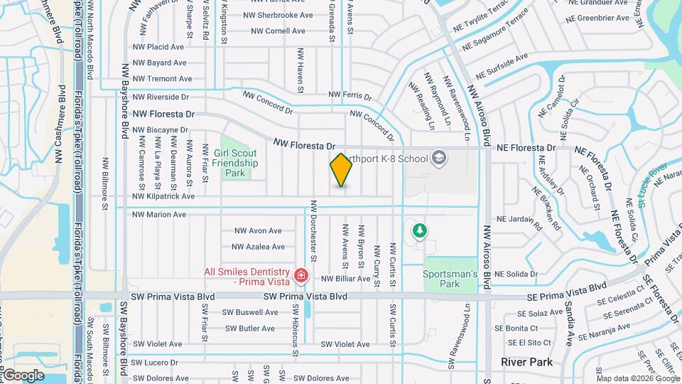 401 NW Kilpatrick Ave Map and Location Details
