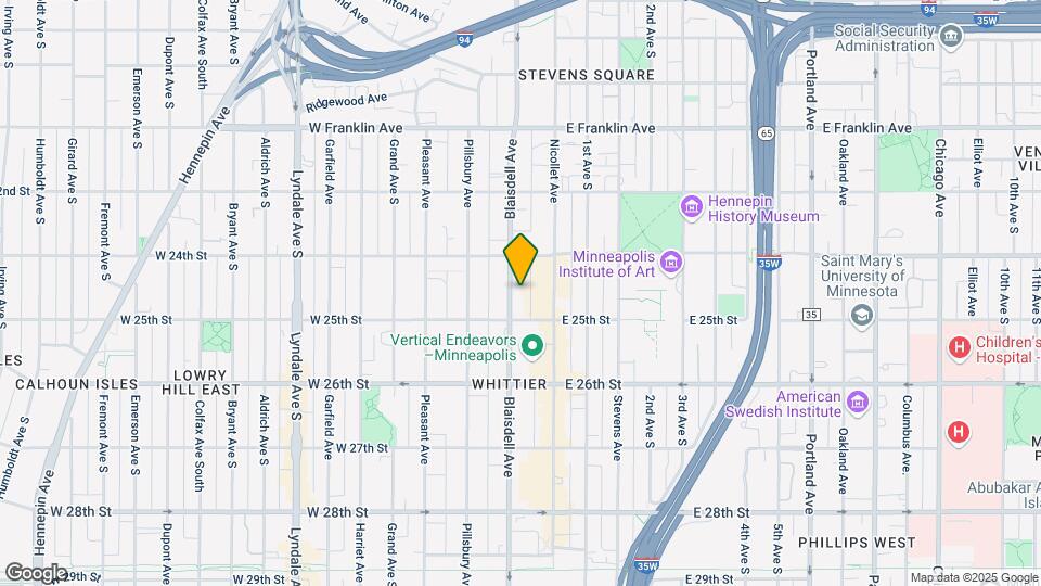 2431 Blaisdell Ave Map and Location Details