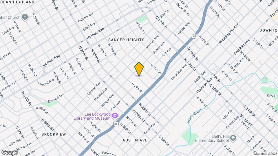 615 N 23rd St Map and Location Details