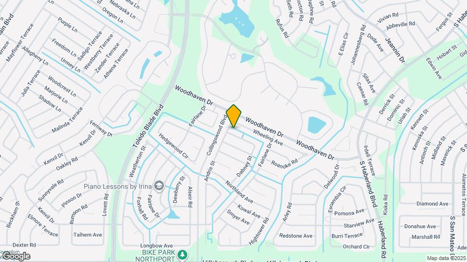 1816 Braddock Ave Map and Location Details