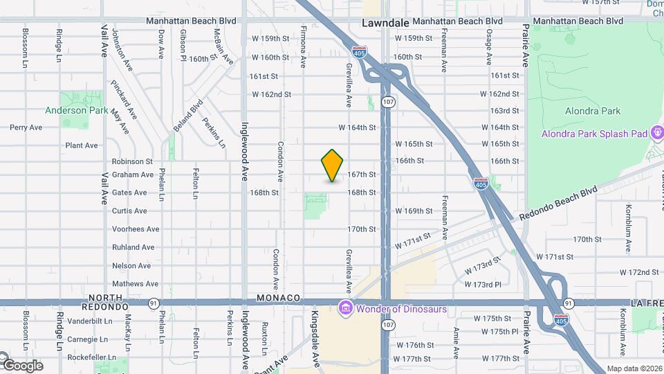 4535 168th St Map and Location Details