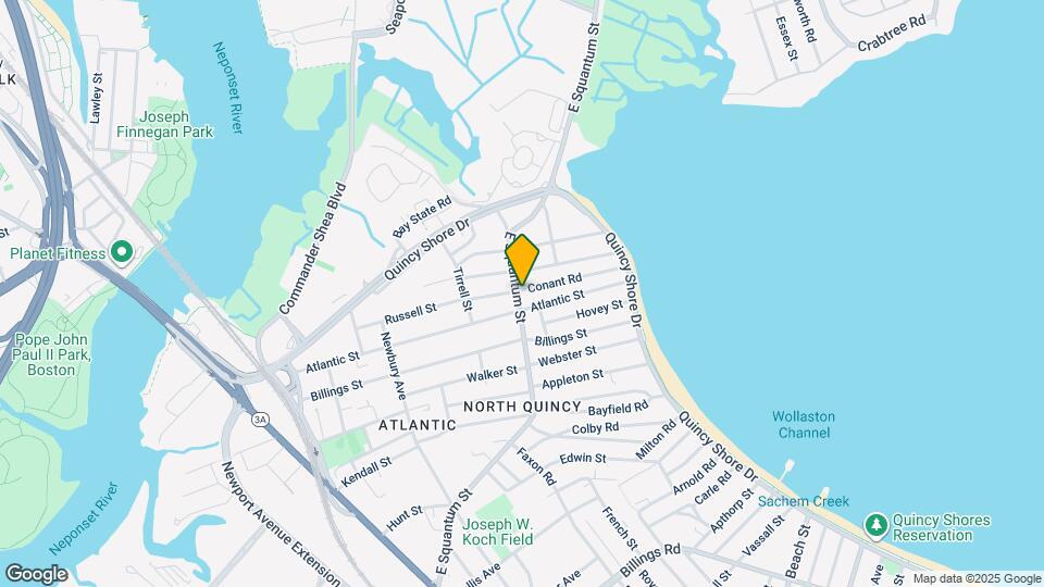 279 E Squantum St, Unit 1 Mapa y Detalles de la Ubicación
