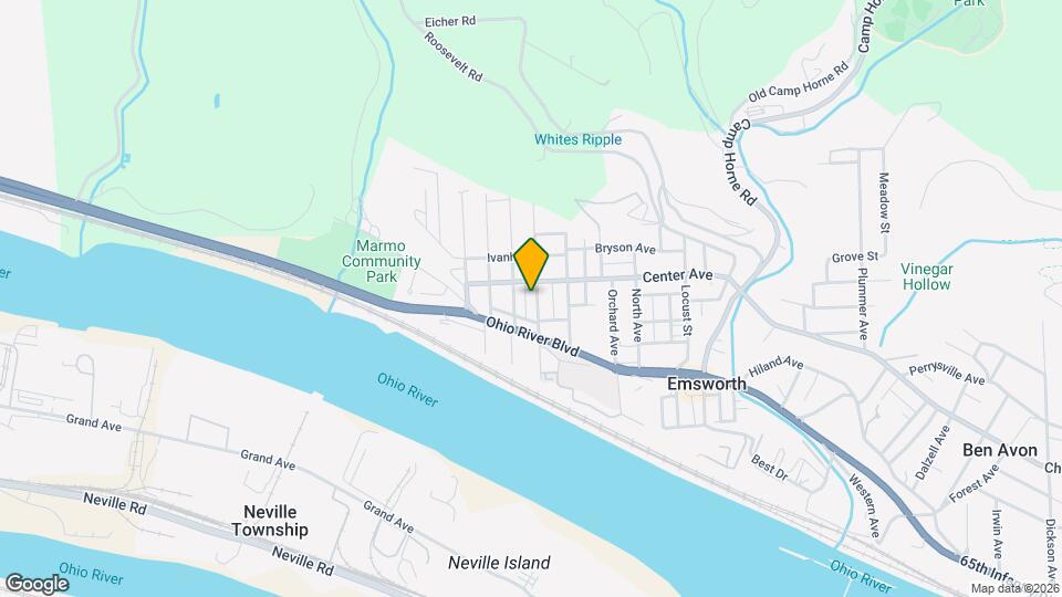 187 Allegheny Ave Map and Location Details