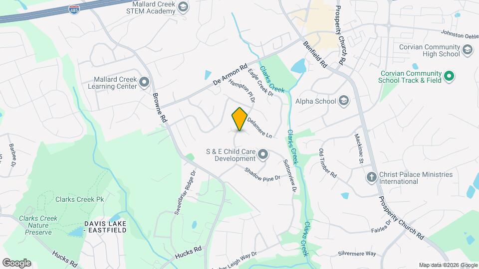 12102 Hampton Place Dr Mapa y Detalles de la Ubicación