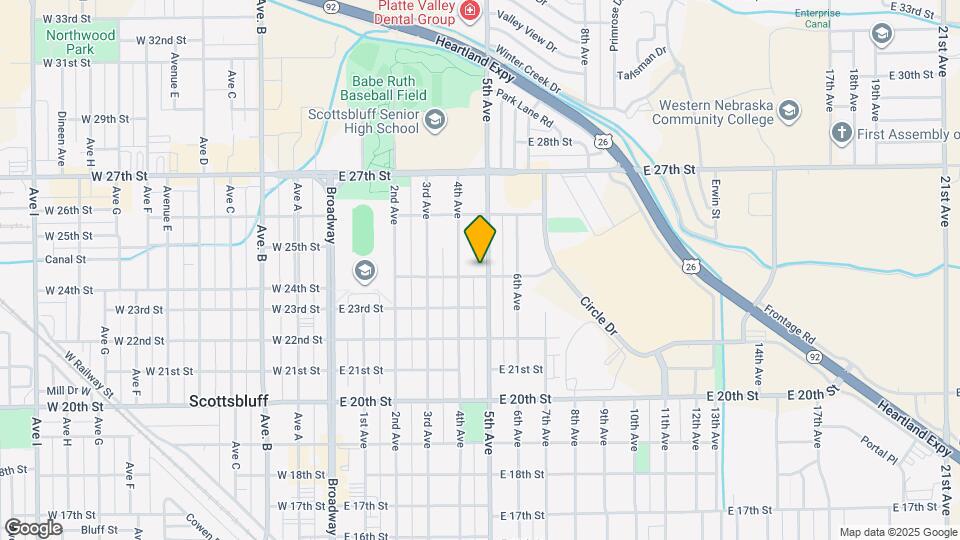 2402 5th Ave Map and Location Details