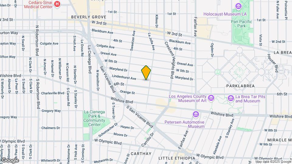 6410 Lindenhurst Ave Map and Location Details