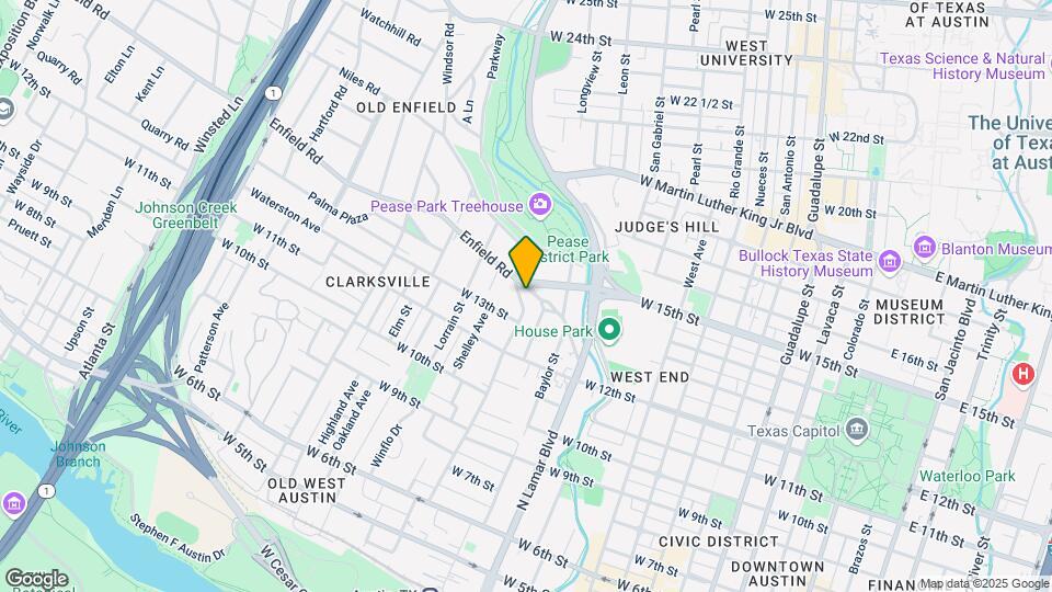 1117 Enfield Rd Map and Location Details