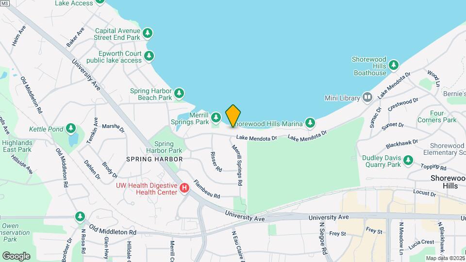 5026 Lake Mendota Dr Map and Location Details