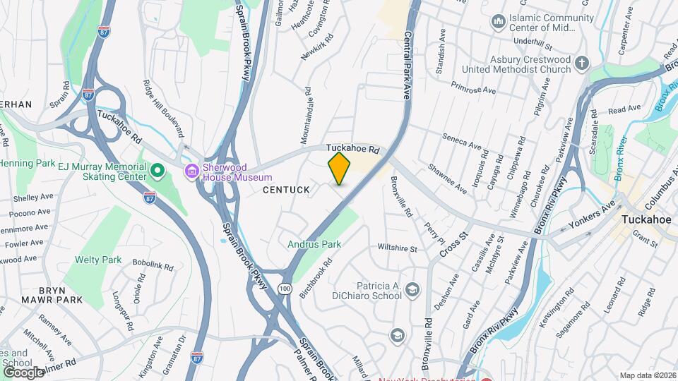 1523 Central Park Ave Map and Location Details