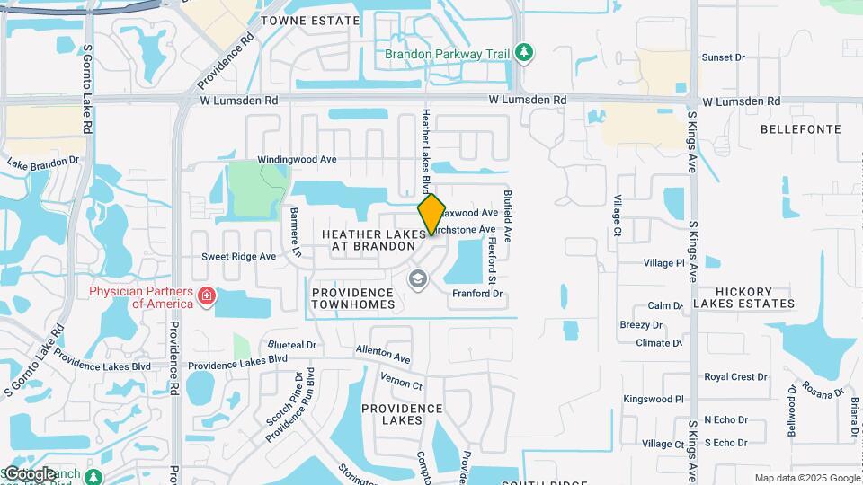 1207 Etchfield Cir Map and Location Details