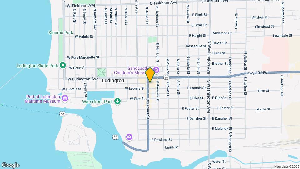 125 South James Street, Unit #3 Map and Location Details