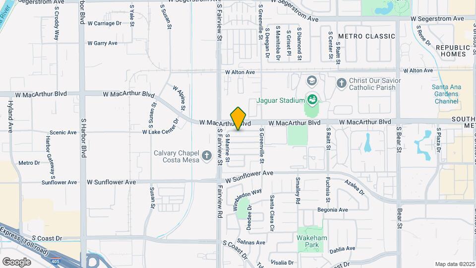 2714 W Juniper St Map and Location Details
