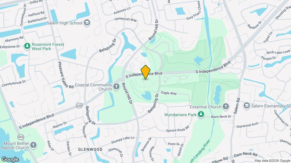 2116 Spring Meadows Ct Map and Location Details