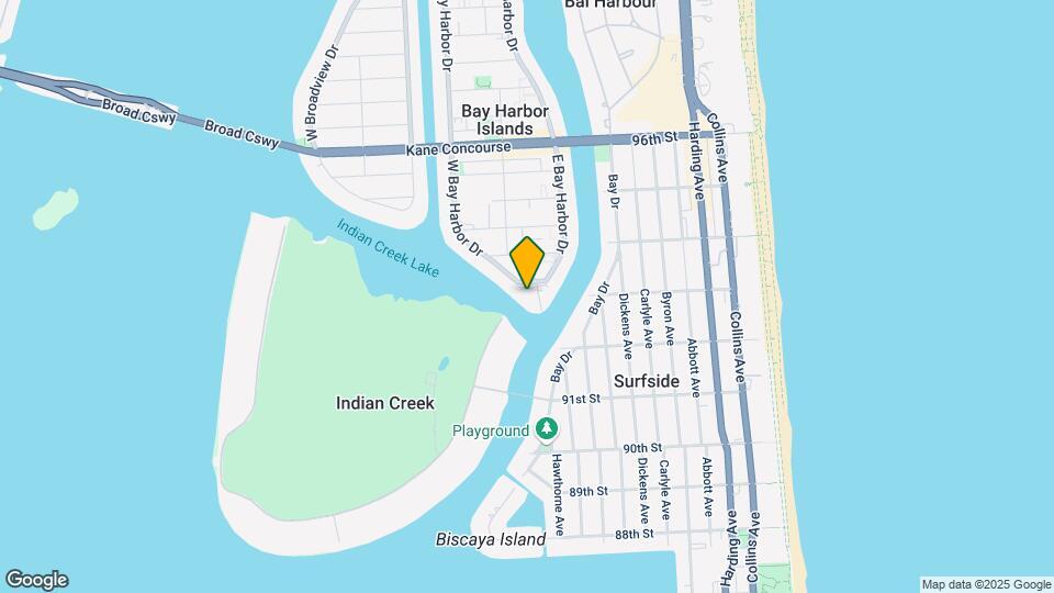 9102 W Bay Harbor Dr Map and Location Details