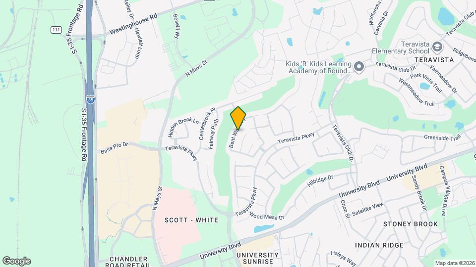 757 Bent Wood Pl Map and Location Details